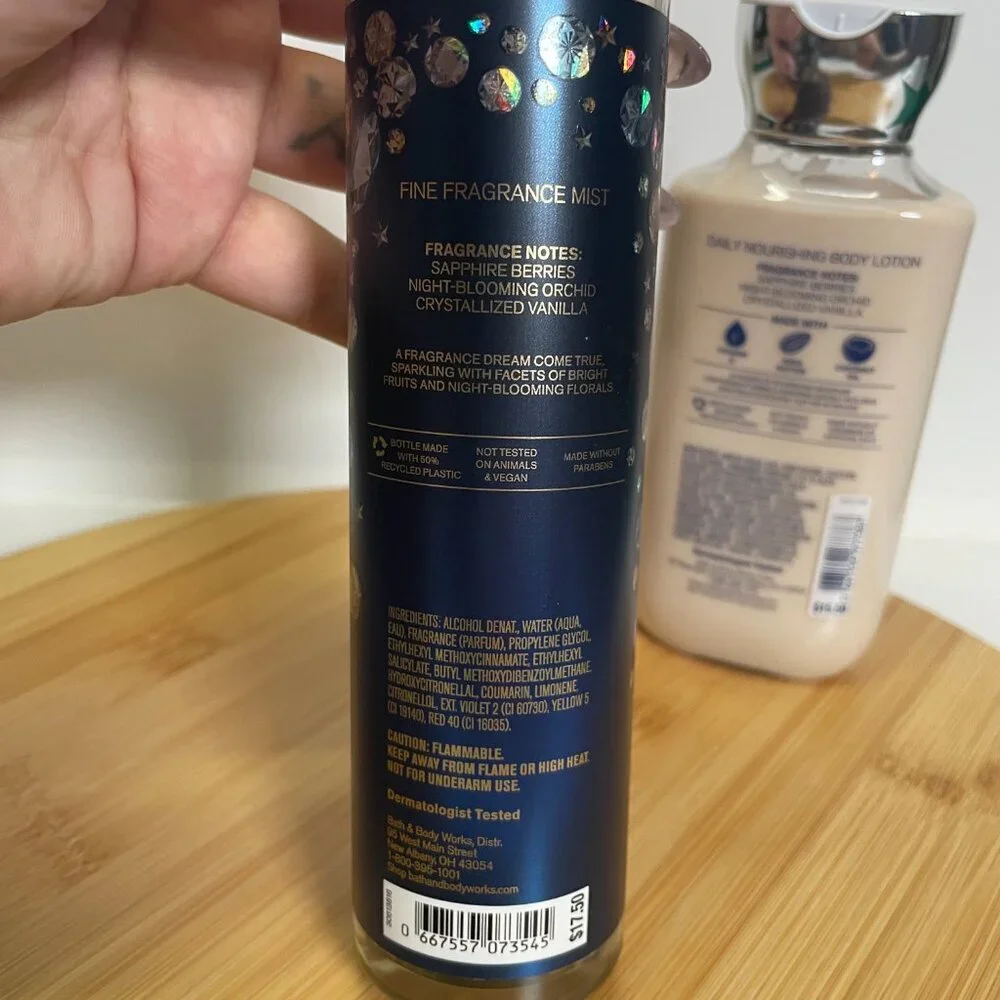 Bath & Body Works Dream Bright Set Shower Gel Body Hand Lotion Fragrance Mist